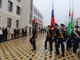 Открытие мемориала Ю.А.Гагарину